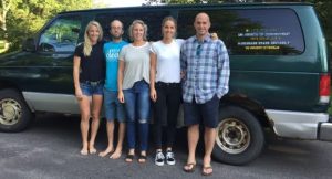 Jenny, Travis, Sarah, Lisa, and Chad Solberg.