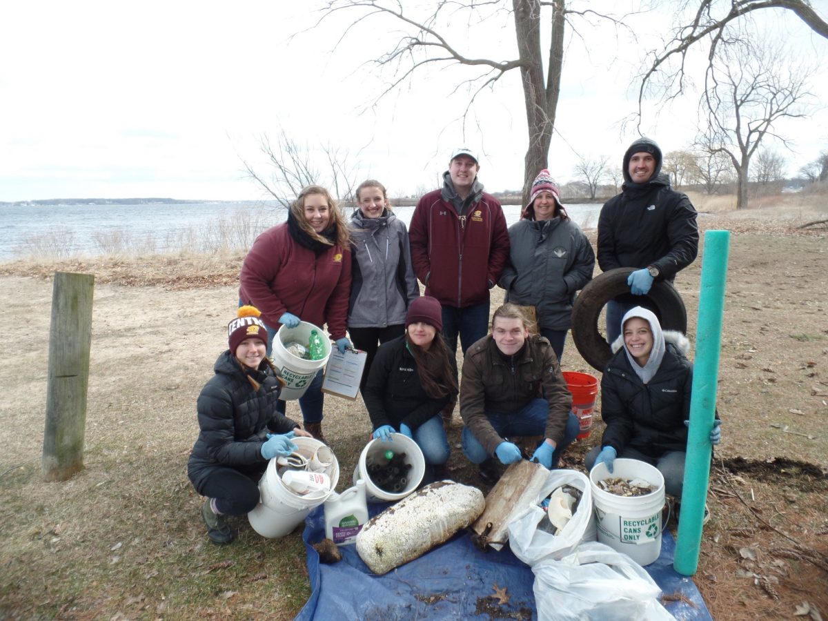 Adopt-a-Beach team Darling Cetaceans in Muskegon, MI.