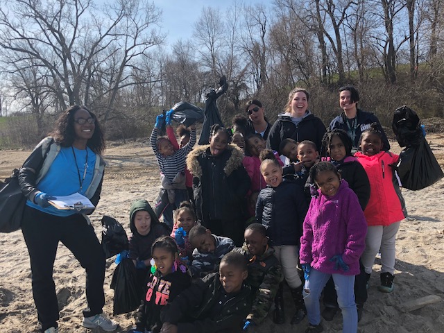 Students from Cleveland Metropolitan School District in Ohio