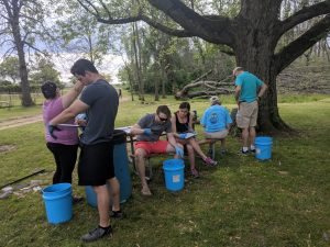 Volunteers removed 270 lbs. of litter from Woodlawn Beach State Park