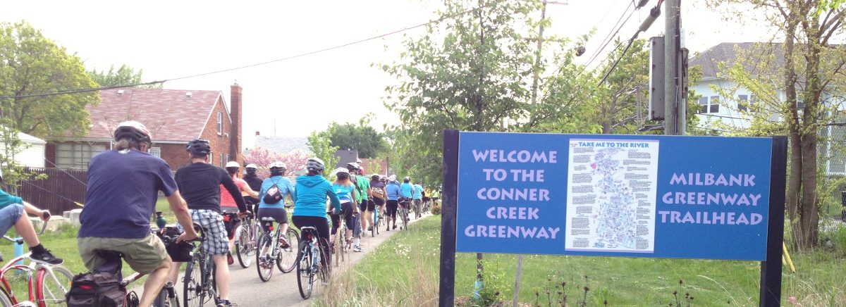Conner Creek Greenway - Photo courtesy Detroit Eastside Community Collaborative